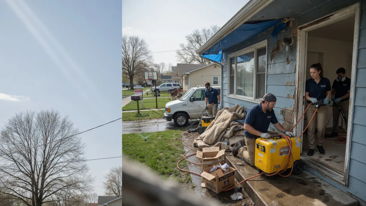 Basement Flood Cleanup in Barneveld, WI near me